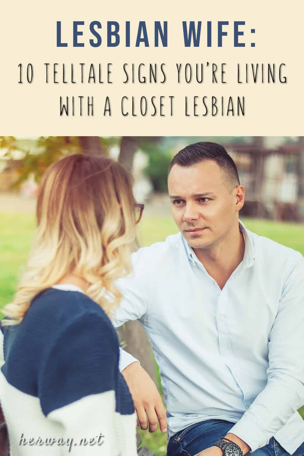 wife admits to lesbian