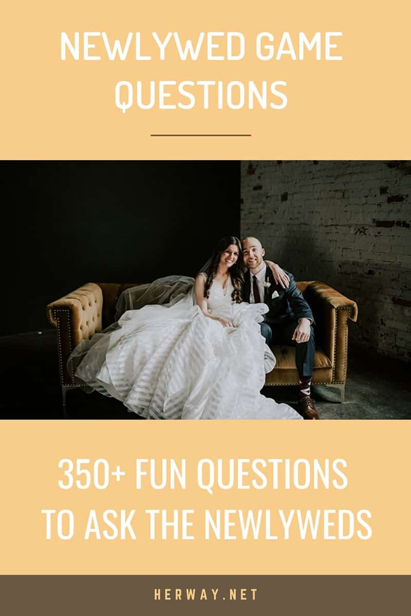 Not so newlywed game questions
