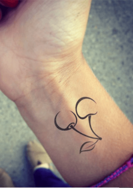 Cherry Tattoo: 25 Gorgeous Design Ideas For Women (With Meanings)