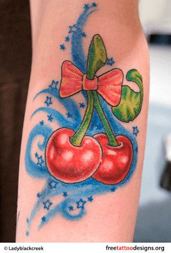 215 Beautiful Cherry Tattoos Designs 2023  TattoosBoyGirl