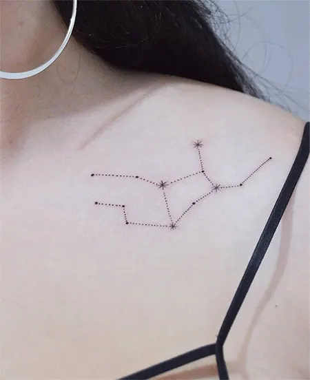 orion constellation tattoo