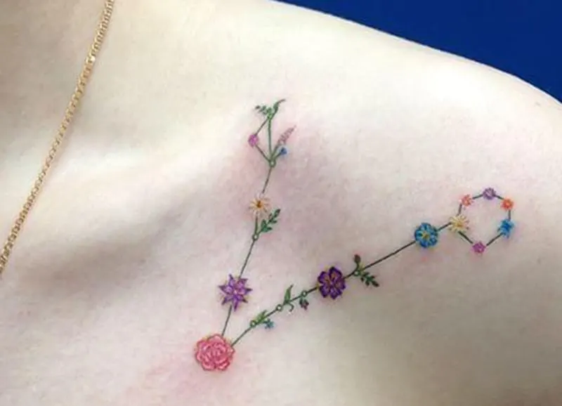 8 Vogue Ideas for Pisces Constellation Tattoo with Meanings  Body Art Guru