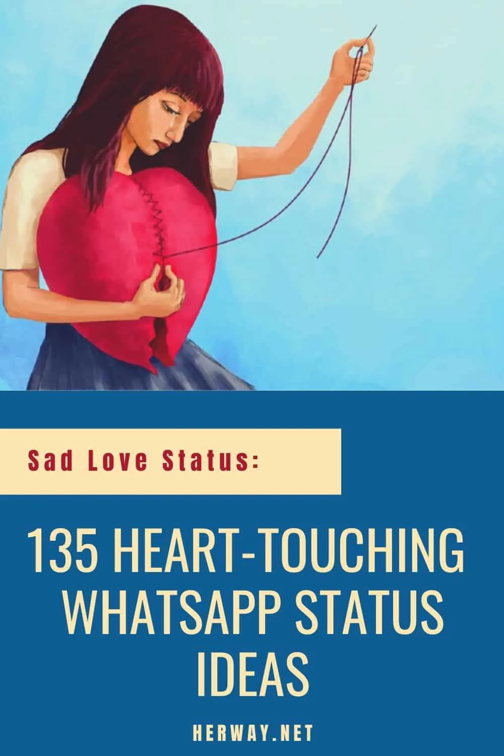 Sad Love Status: 135 Heart-Touching WhatsApp Status Ideas pinterest