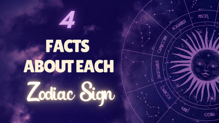 4 Interesting Facts About Each Sign Of The Zodiac