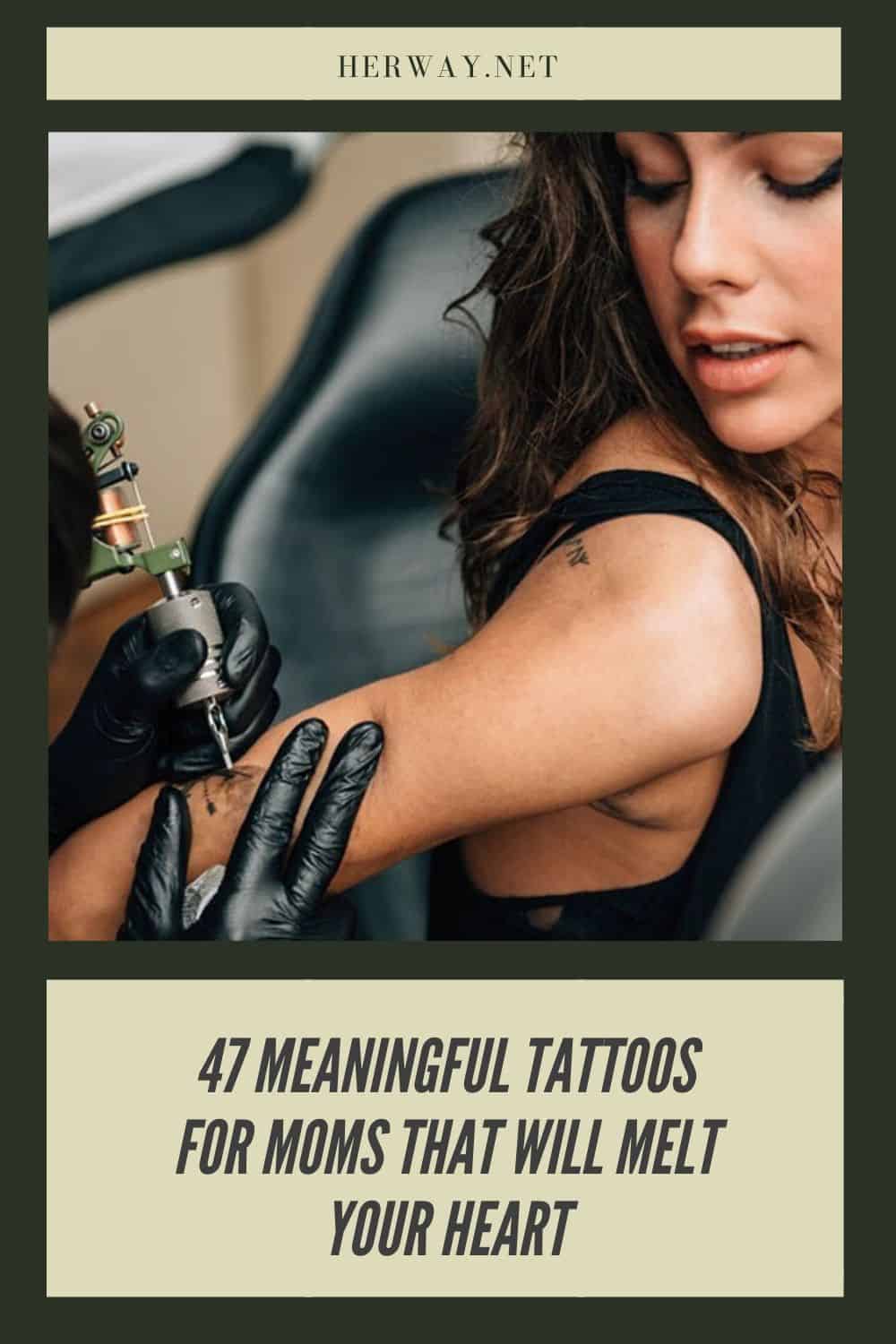 47 tatuajes con significado para mamás que te derretirán el corazón