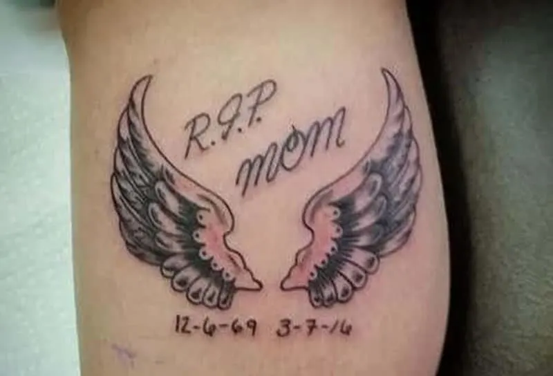 Mom Memorial Tattoo by Marvin Silva TattooNOW