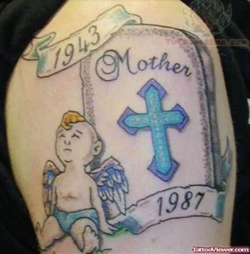 Heart-touching memorial tattoo