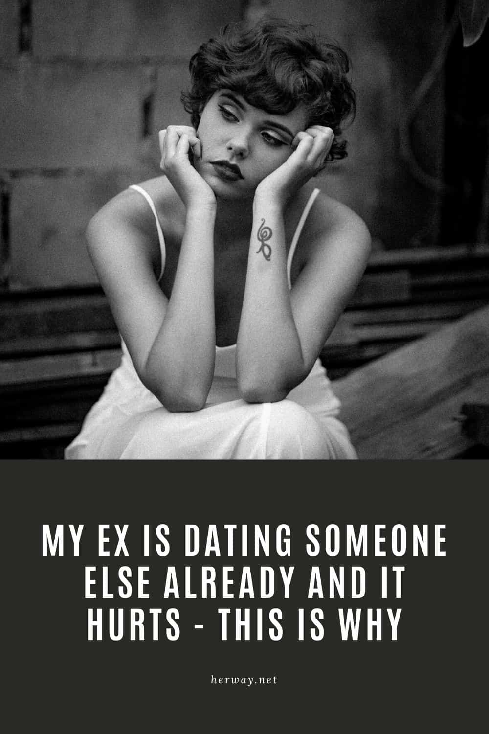 does it hurt to see your ex with someone else