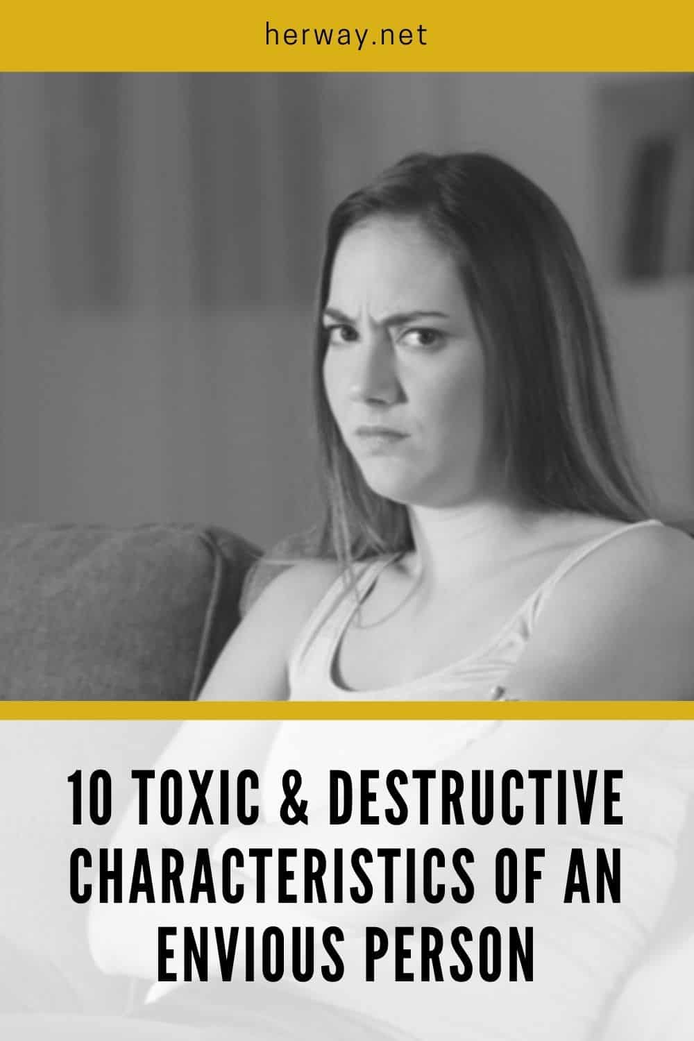 10 caratteristiche tossiche e distruttive di una persona invidiosa