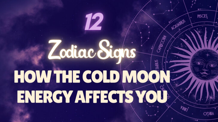 12 Zodiac Signs: How The Cold Moon Energy Affects You