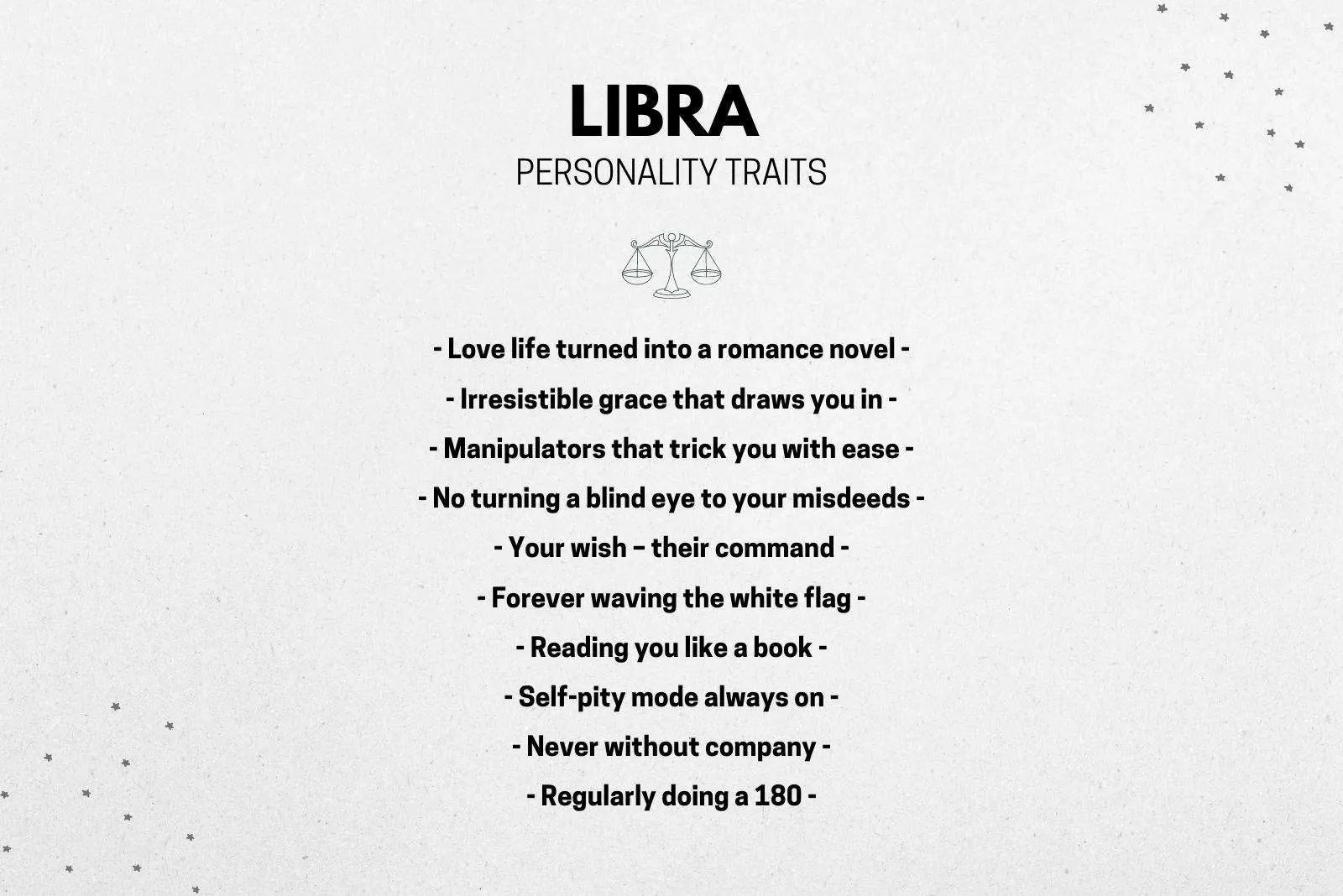 Libra personality