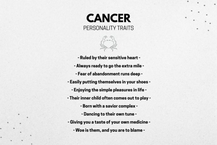 Key Cancer Traits Revealing Their Strengths And Weaknesses 