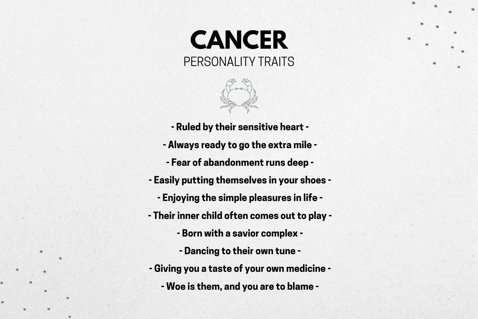 Key Cancer Traits Revealing Their Strengths And Weaknesses