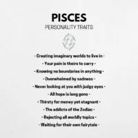 pisces personality chart