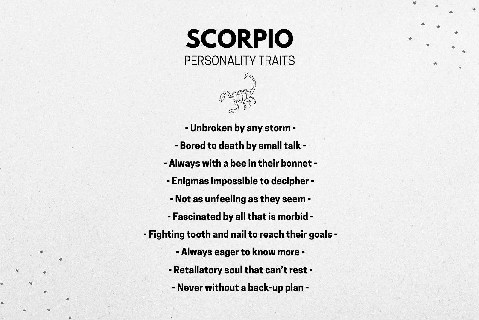 Key Scorpio Traits: Revealing Their Strengths And Weaknesses