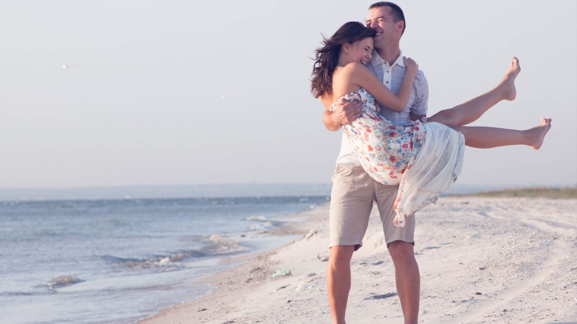 Couple on a beach