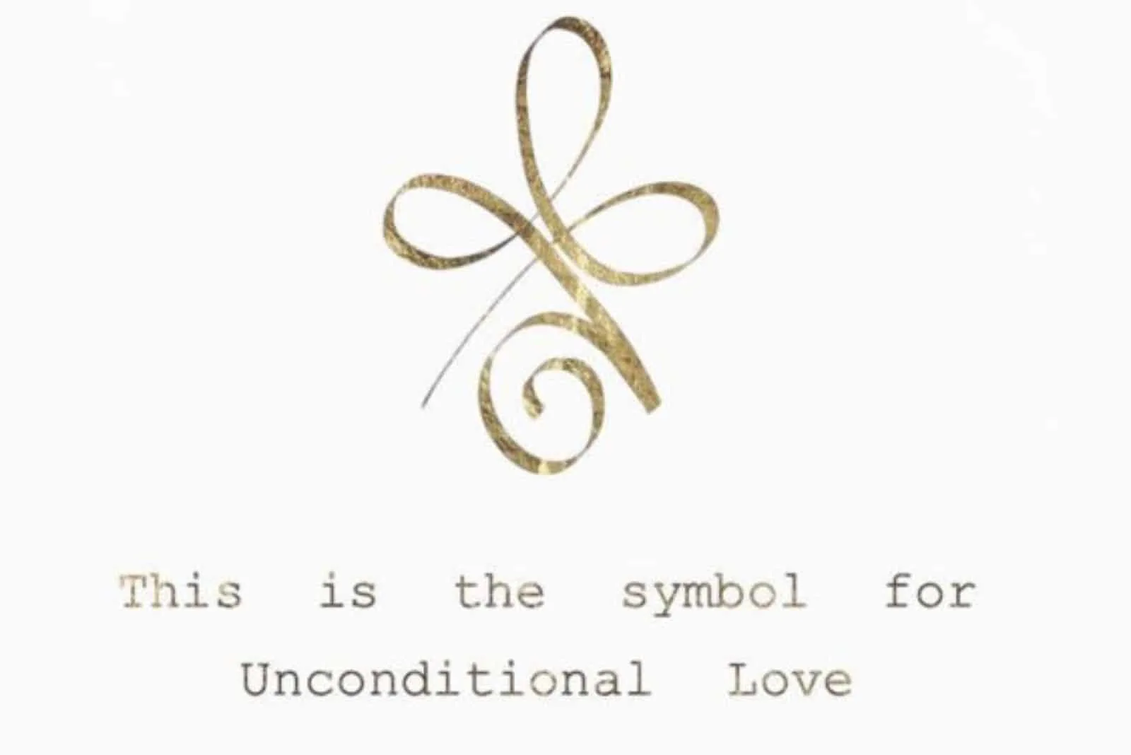 a symbol of unconditional love