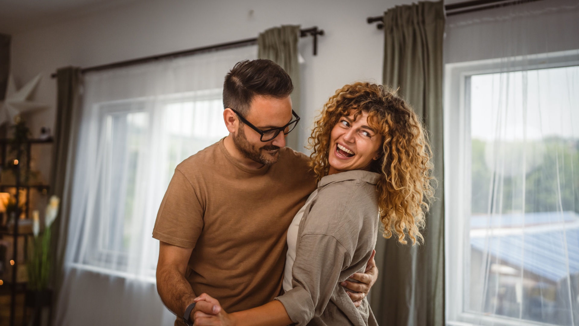 Pareja feliz