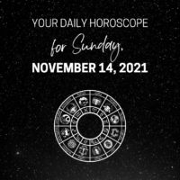 Horóscopo diario del domingo 14 de noviembre de 2021