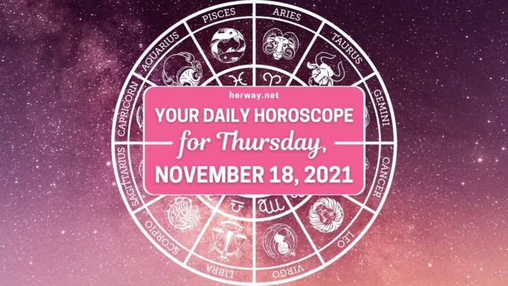 Daily Horoscope For Thursday, November 18, 2021