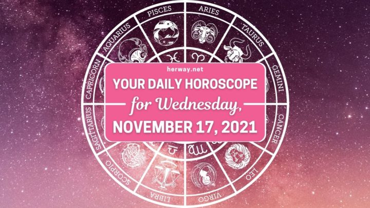Daily Horoscope For Wednesday, November 17, 2021