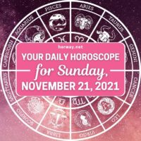 Horóscopo de hoy Horóscopo diario para el domingo, 21 de noviembre 2021