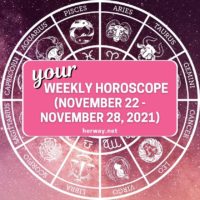 Weekly Horoscope November 22 to November 28, 2021