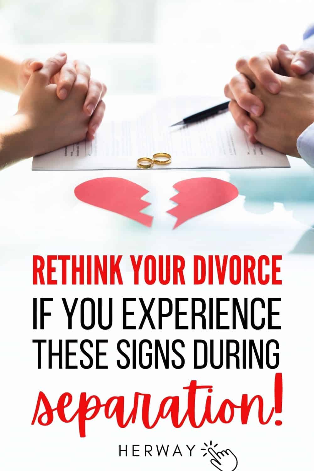 14 Positive Signs During Separation From Your Spouse Pinterest