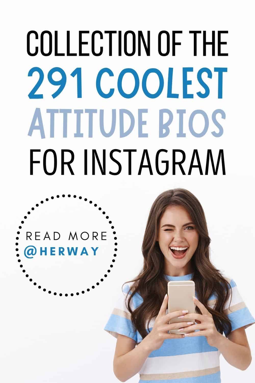 291 Most Unique And Badass Attitude Bios For Instagram Pinterest