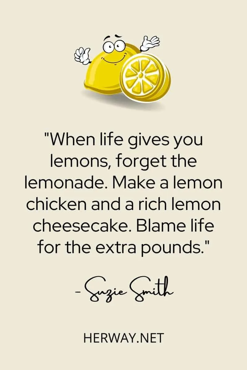 Make a lemon chicken and a rich lemon cheesecake