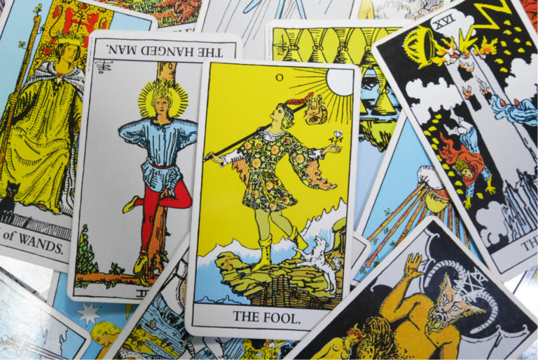 la carta del tarot del tonto