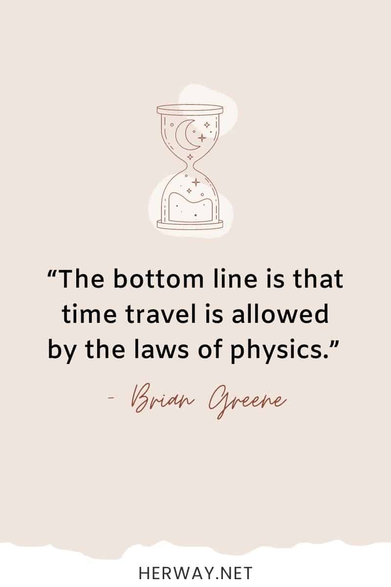 The bottom line is that time travel is allowed by the laws of physics.