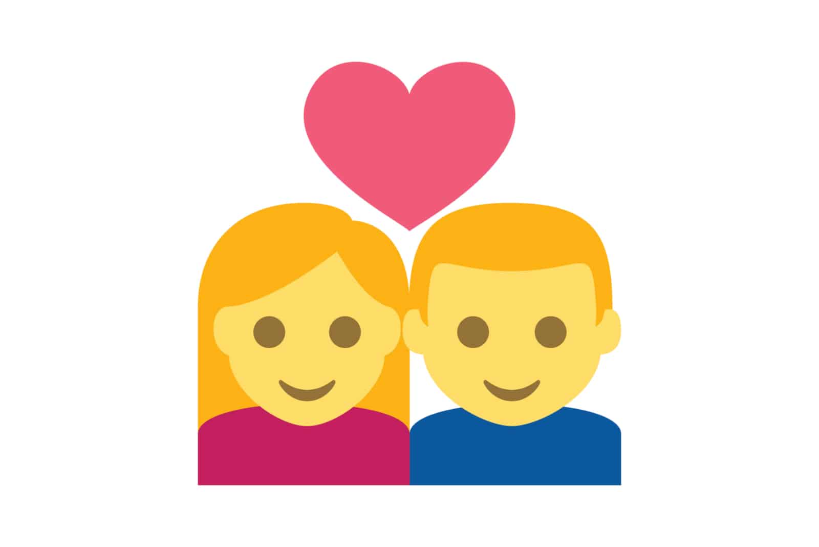 significato dell'emoji della coppia innamorata da parte di un ragazzo