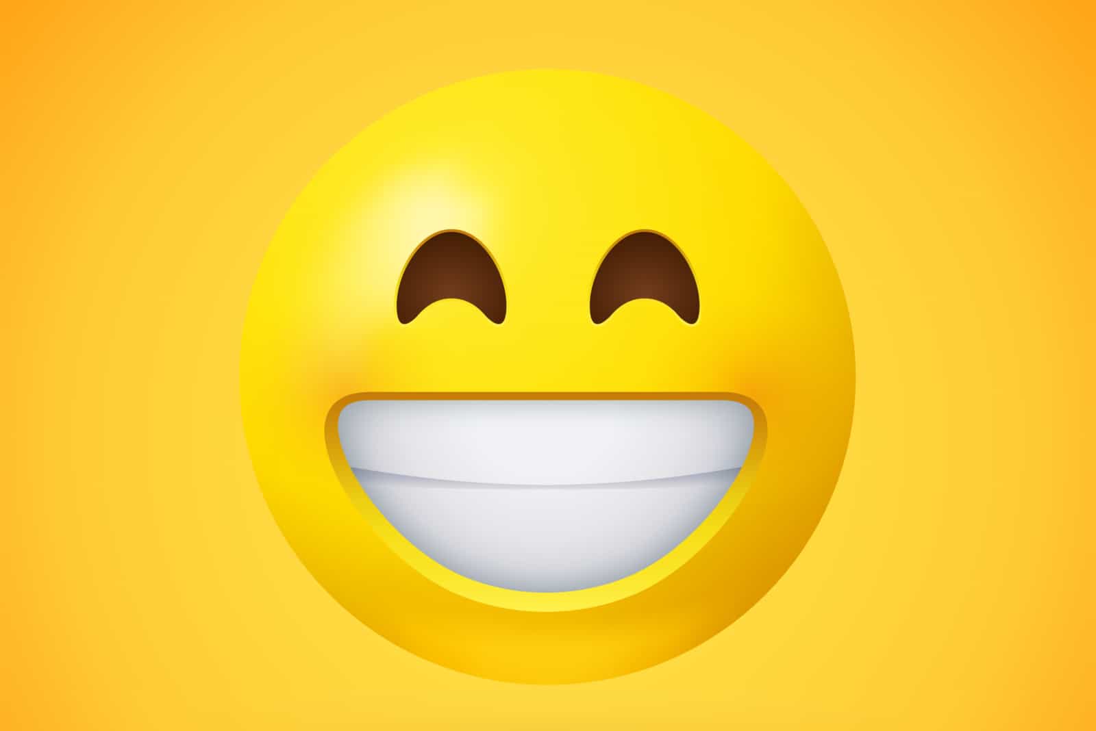 significato dell'emoji della faccia felice da parte di un ragazzo