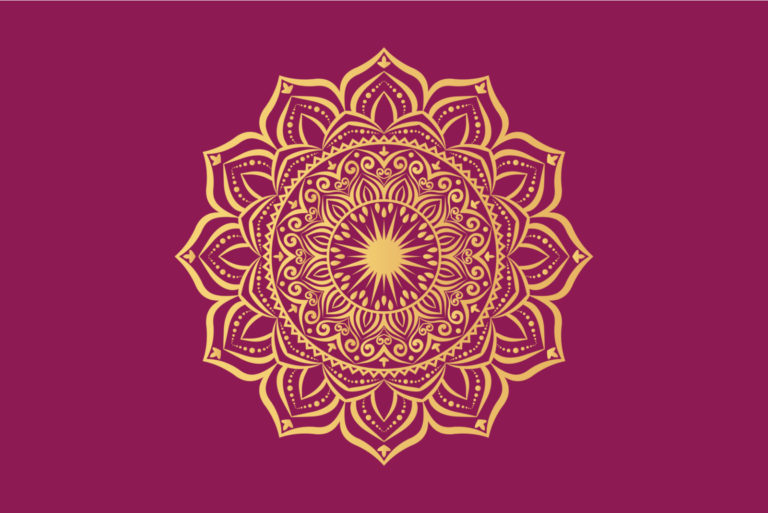 golden mandala
