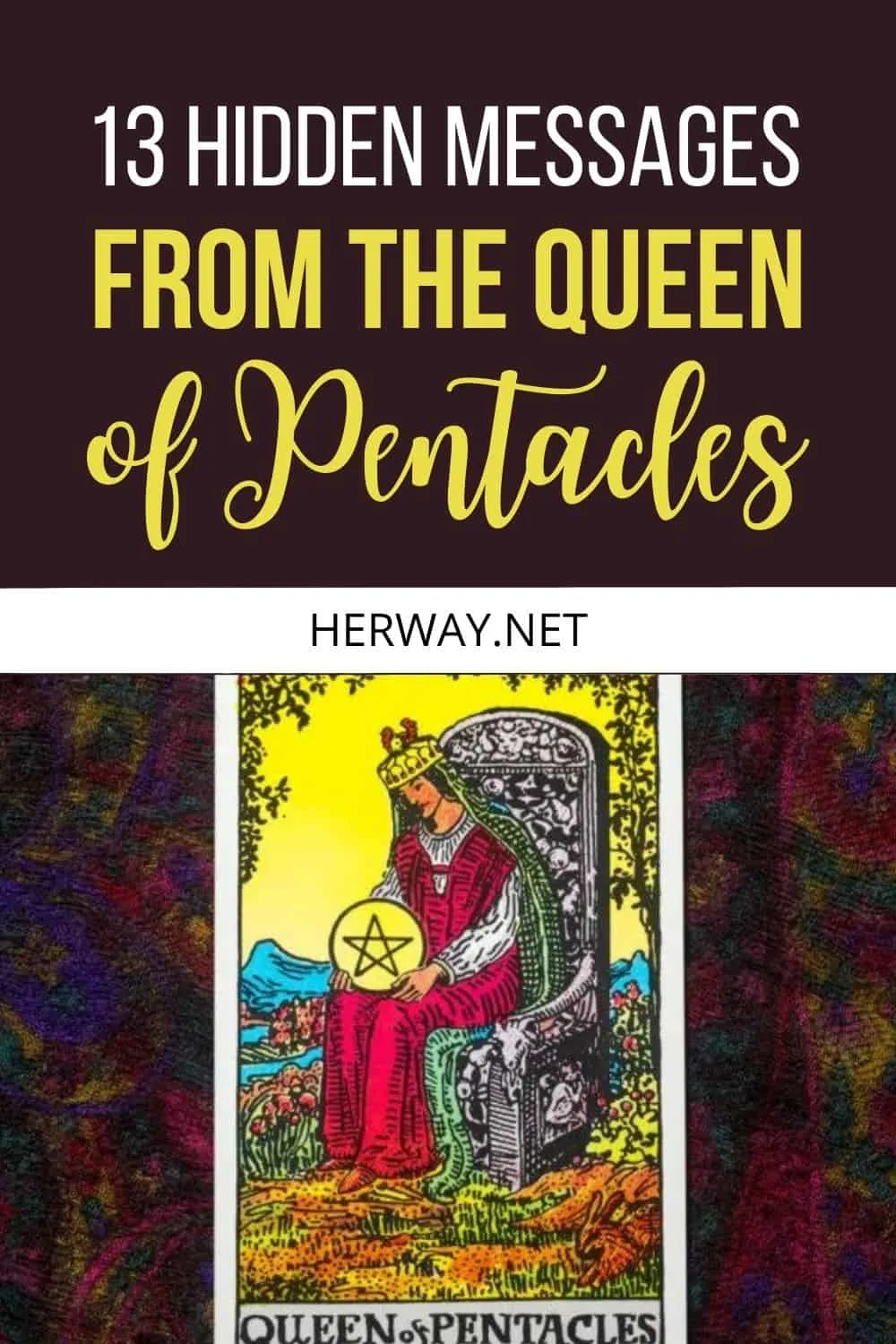 Queen Of Pentacles As Feelings 13 Ways To Understand Her Message Pinterest