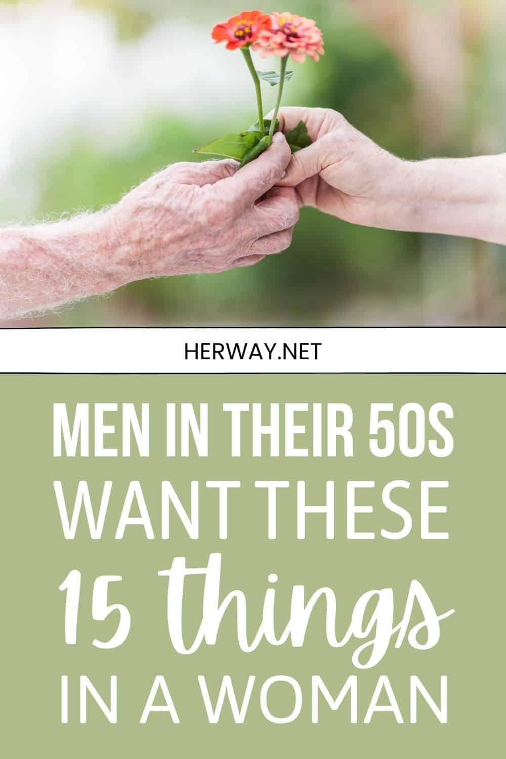 Cosa vogliono gli uomini di 50 anni in una donna Top 15 Things Pinterest
