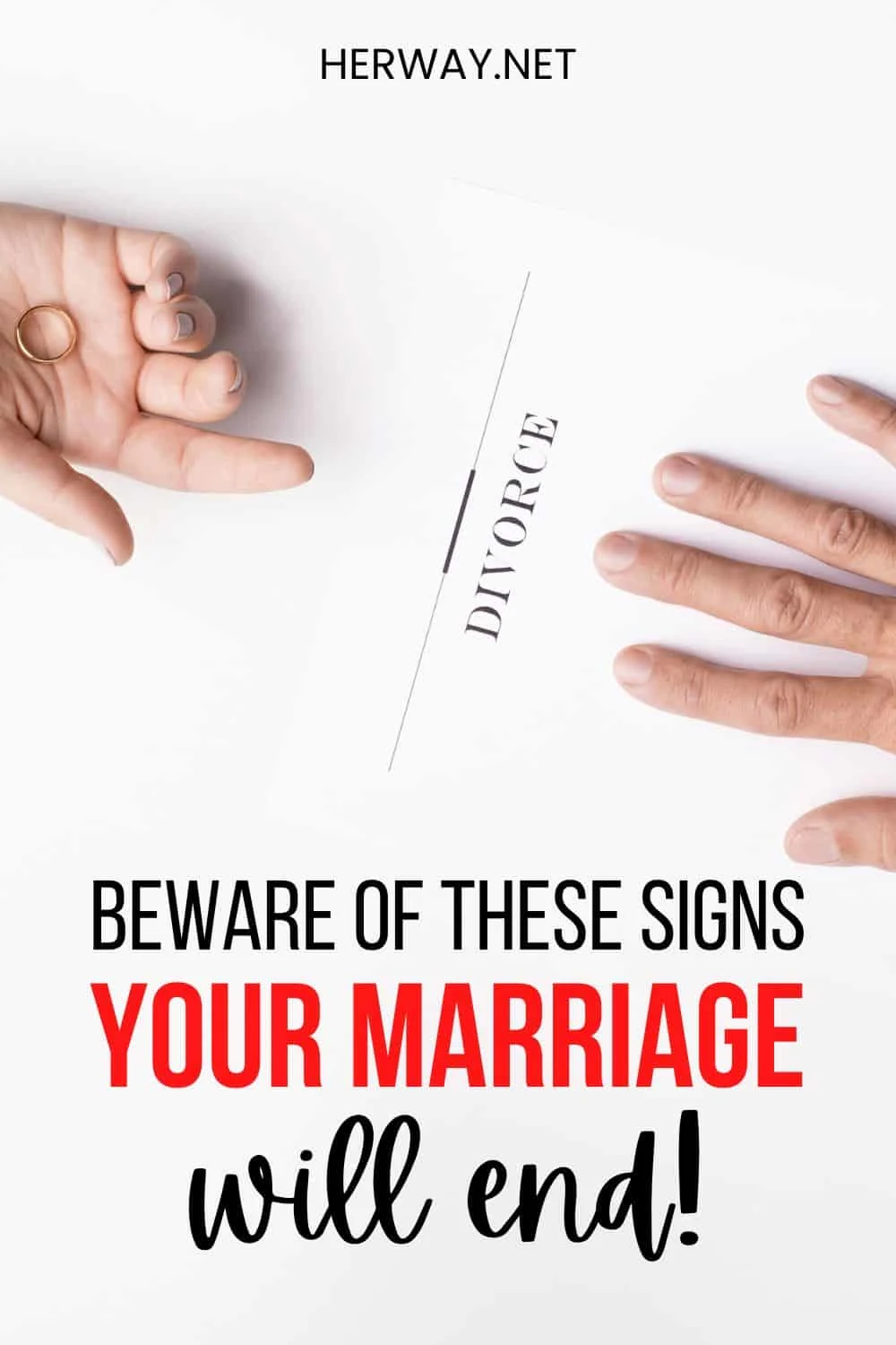 15 Signs Your Marriage Will End In Divorce Pinterest