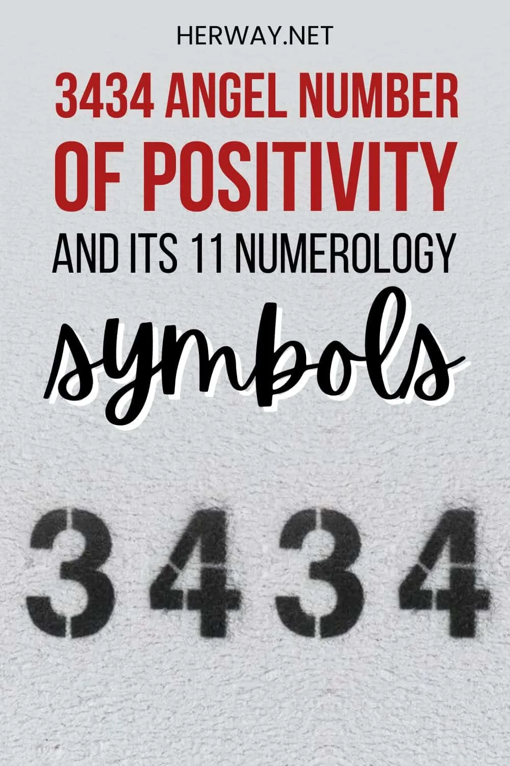 3434 Angel Number Of Positivity And Its 11 Numerology Symbols Pinterest