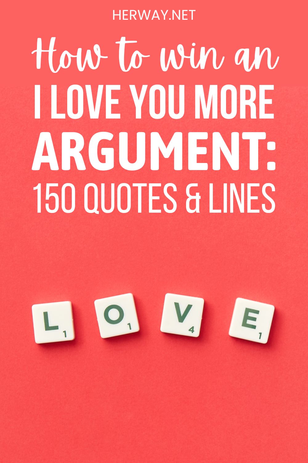 How To Win An I Love You More Argument 150 Quotes & Lines Pinterest