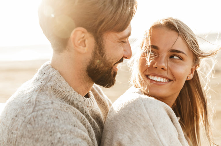happy young couple