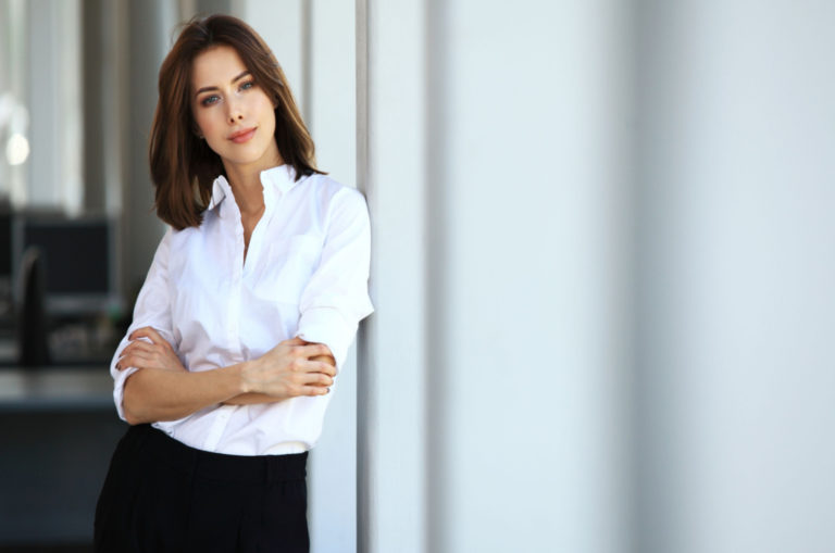 confident alpha woman