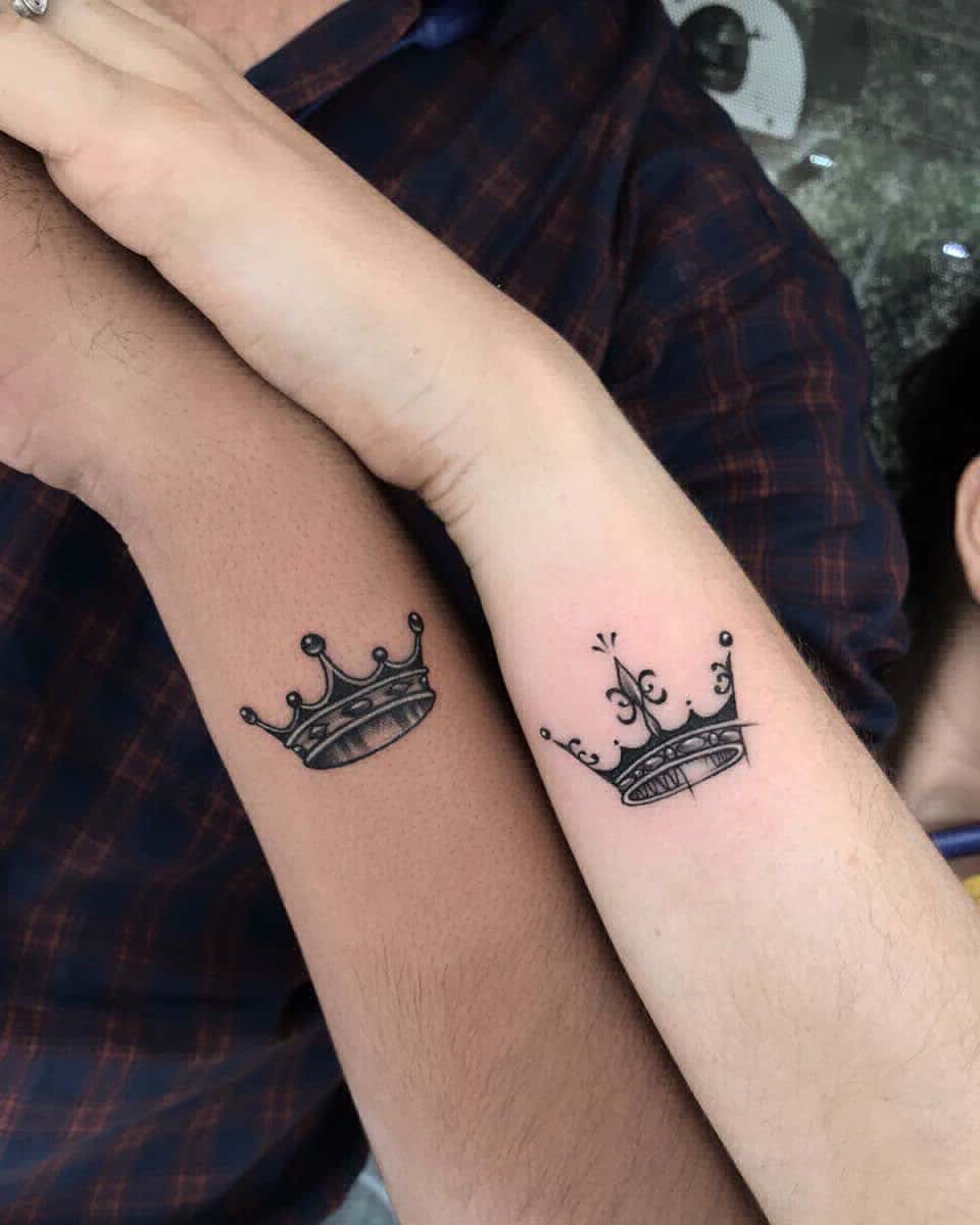 60+ Soulmate Matching Couple Tattoos With Meaning