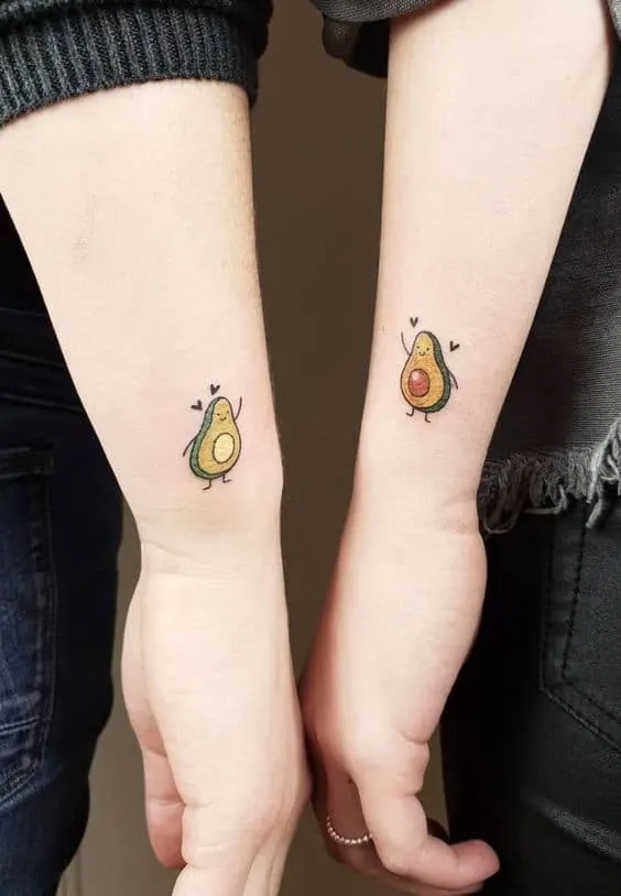 10 matching tattoo ideas for Valentines Day  Daily Vanity