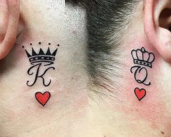 35 Adorable Queen Of Hearts Tattoo That Will Steal Your Heart