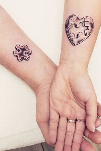 15 Brilliant Puzzle Tattoos  Tattoodo