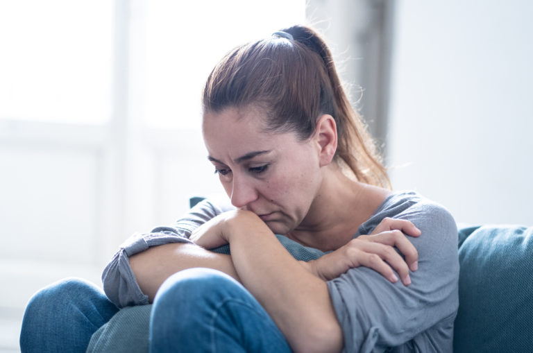 sad woman