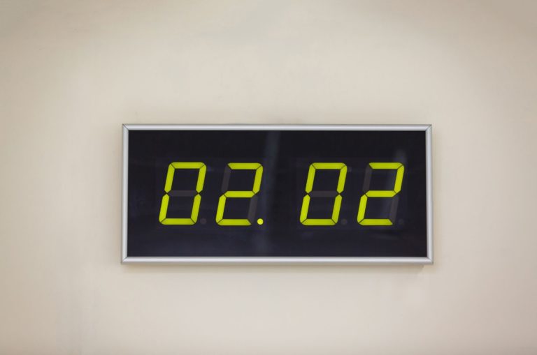 02 02 digital clock