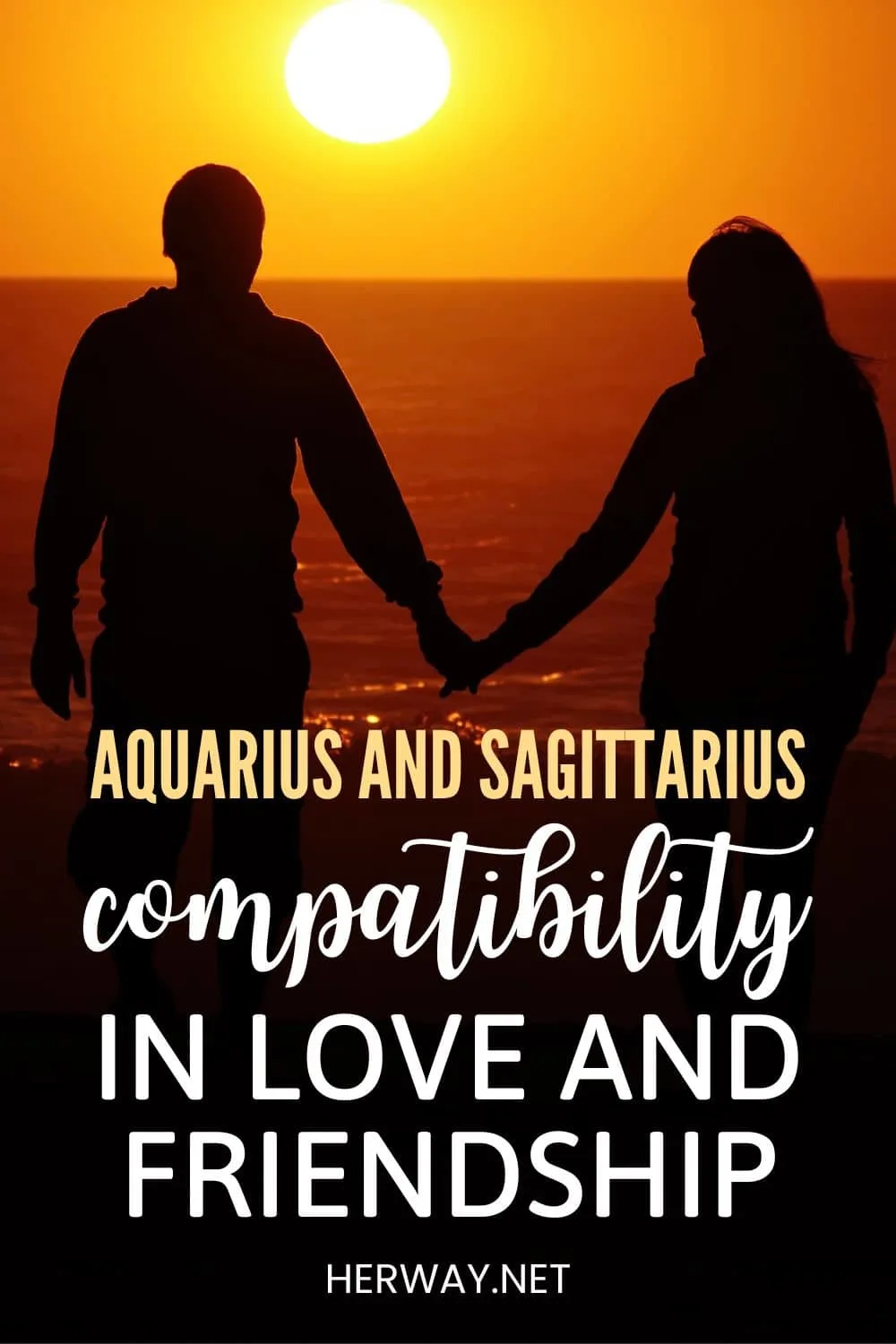 Aquarius And Sagittarius Compatibility In Love And Friendship Pinterest