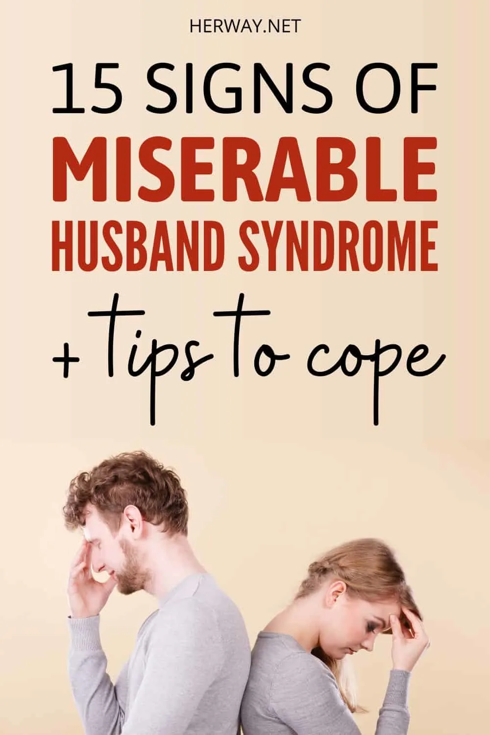 15 Signs Of Miserable Husband Syndrome (+ Tips To Cope) Pinterest